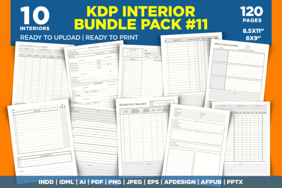 Download KDP Interior Bundle Pack #11 - Premium Resources