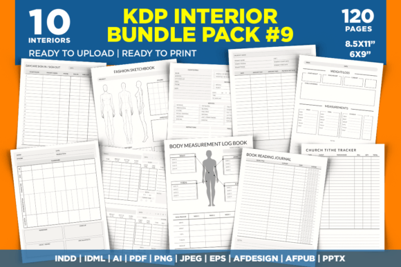 Download KDP Interior Bundle Pack #9 - Premium Resources