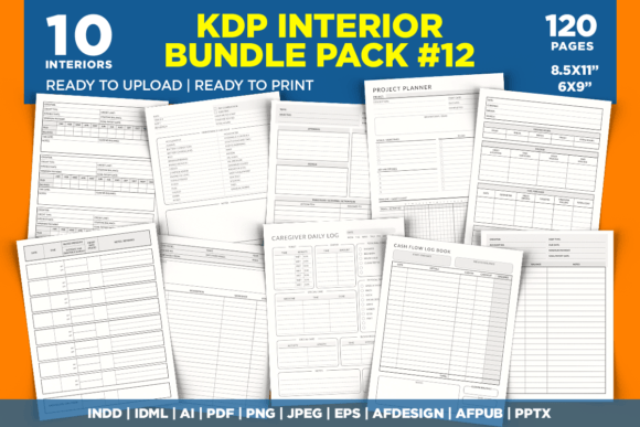 Download KDP Interior Bundle Pack #12 - Premium Resources